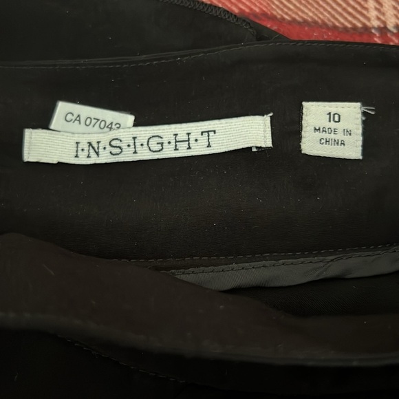 Insight Black Asymmetrical Ruffled Mini Skirt - Picture 4 of 4